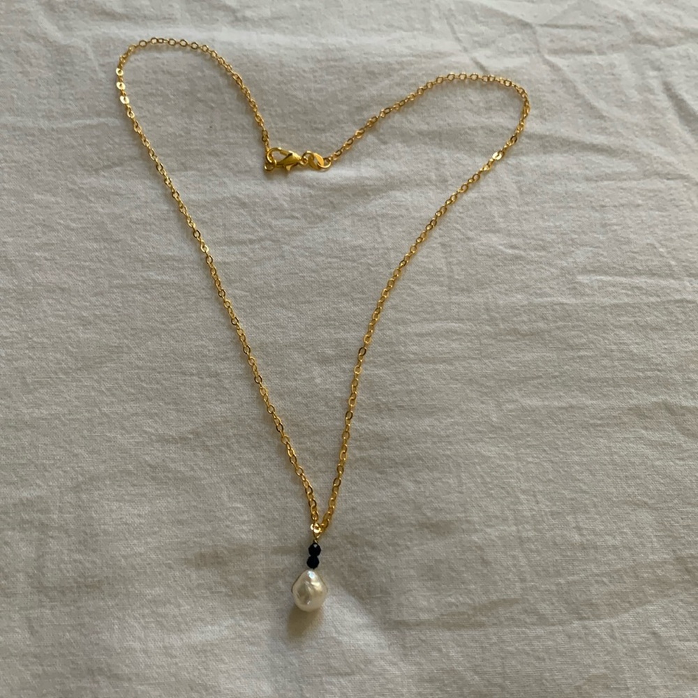 Real Natural Pear Handmade Necklace #2